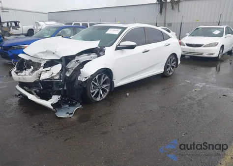 2020 Honda Civic Touring из США, поврежденный, VIN 19XFC1F91LE210390